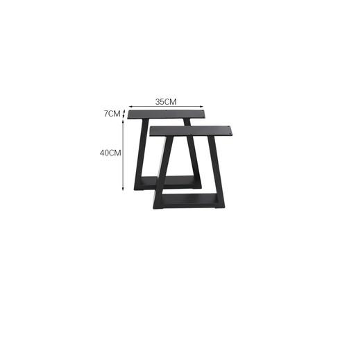 Trapezium metal steel frame - trapezium,