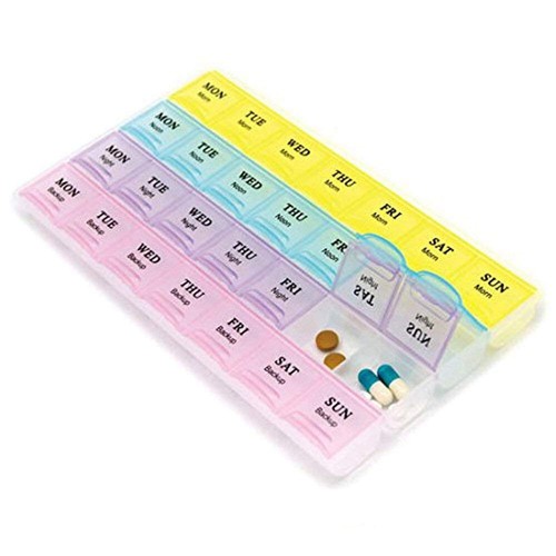Medicine pills box slot 4 - pills,