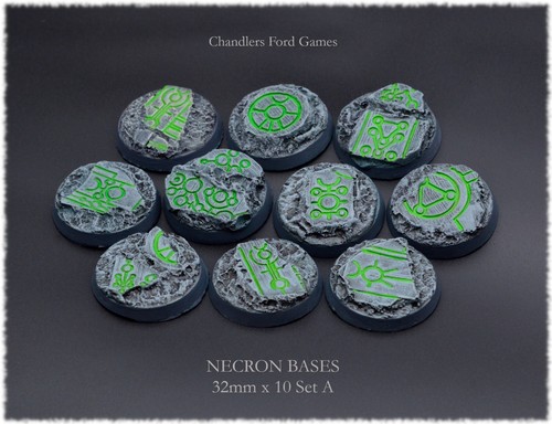 32mm necron bases - bases, kill