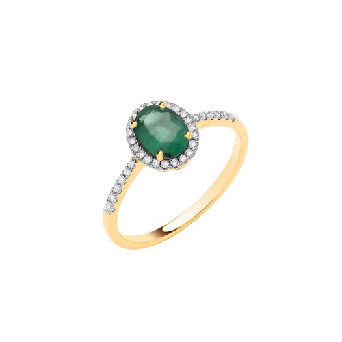 18ct yellow gold - 18ct, 0.12ctw