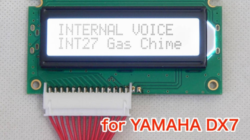 Yamaha dx7 white led backlight - dx7,