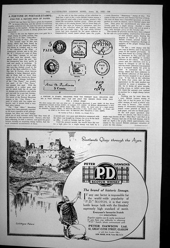 Original old vintage print - original,