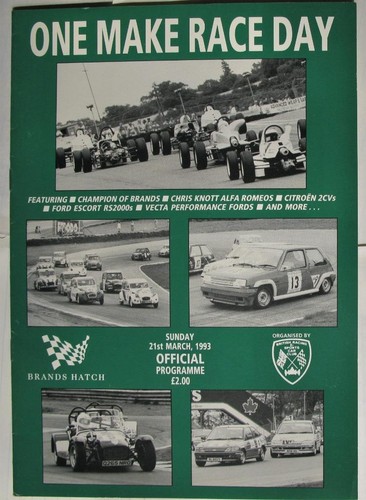 Brands hatch mar 1993 - hatch,