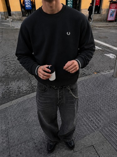 Vintage fred perry - perry, crewneck