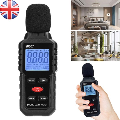 Lcd display decibel meter - lcd,
