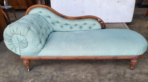 Antique victorian chaise - victorian,