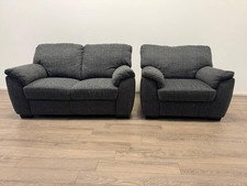 Milano Fabric 2 Seater Sofa &