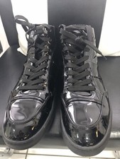 ZARA MENS PATENT HIGH TOPS