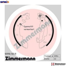 BRAKE SHOE SET 10990.103.9 FOR