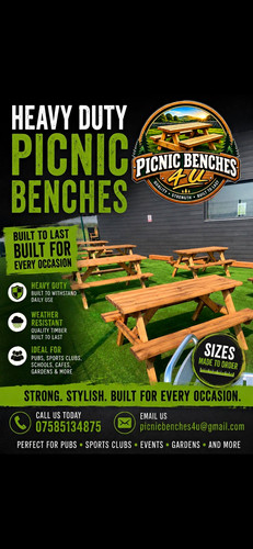 Heavy duty picnic table - duty,