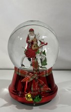 Vintage christmas snow globe - christmas,