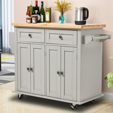 Mobile Kitchen Island Cart On
