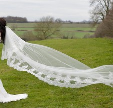 Cathedra Length Wedding Veil