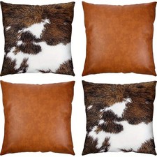 Pack of 2 Set Dark Brown Real