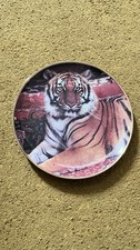 Franklin Mint The Imperial Tiger by Ron Kimball Ltd Edn Decorative Plate 8”