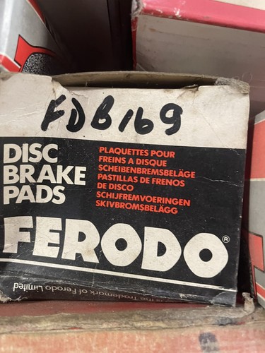 Ferodo fdb169 brake - fdb169, pads
