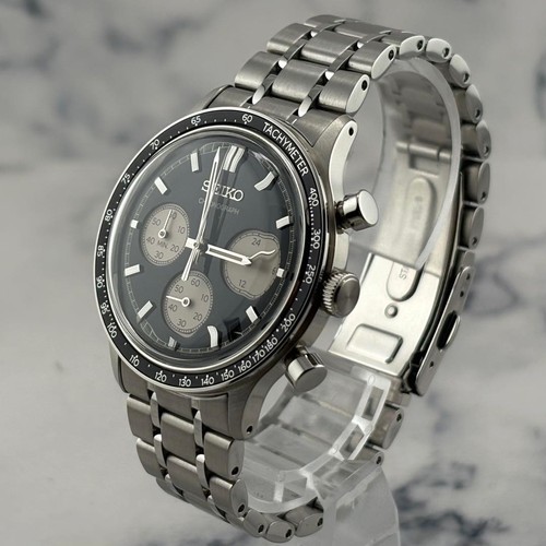 Seiko sbtr055 black panda - seiko,