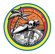 Outer Banks NC - 4" Vinyl