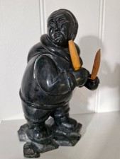 Vintage Inuit Eskimo Black