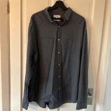 Next Men’s Blue Check Shirt XXL