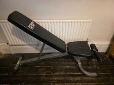 Mirafit Easy Move Fully Adjustable Weight Bench - SILVER