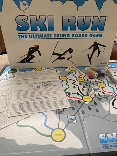Ski run board - game, ultimate