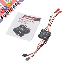 40A Brushed ESC Two-way Mode Electronic Speed Controller For WPL MN RC Car Boat