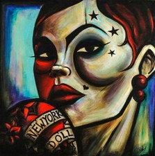 Poster  " new York Doll"  by Terry Bradley