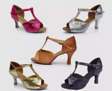 Girls Ladies Ballroom Latin Dance Shoes Women Salsa Tango Shoes Indoor Dancing