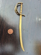 VINTAGE ENGRAVED BRASS LETTER