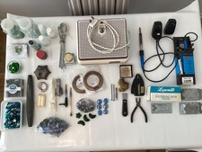 HOBBYIST STAINED GLASS MAKING EQUIPMENT AND SUPPLIES