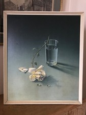 Tretchikoff The Weeping Rose Original Mid Century Vintage framed 1950s-60s print