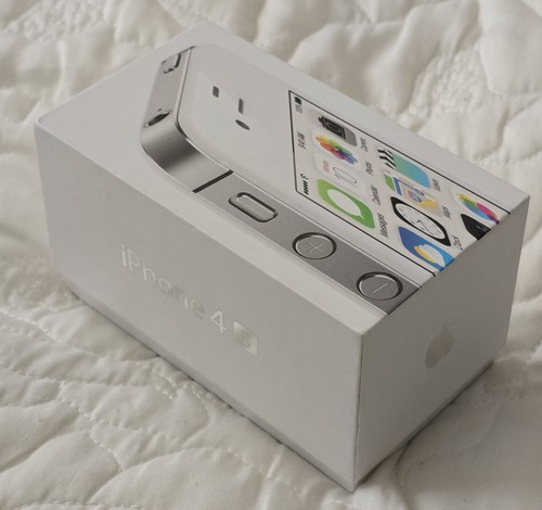 Apple iphone white 8gb - apple, 4s