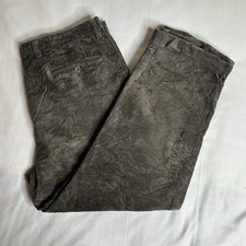 Dockers Relaxed Fit Mens Corduroy Khakis Trousers Brown 38 Waist 29 Leg 