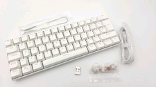 ROYAL KLUDGE RK61 Wireless Mechanical Keyboard 2.4Ghz/BT5.0/USB-C White-Red RGB