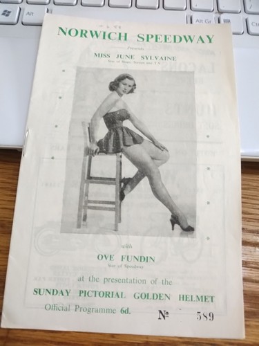 Norwich speedway programme - norwich,