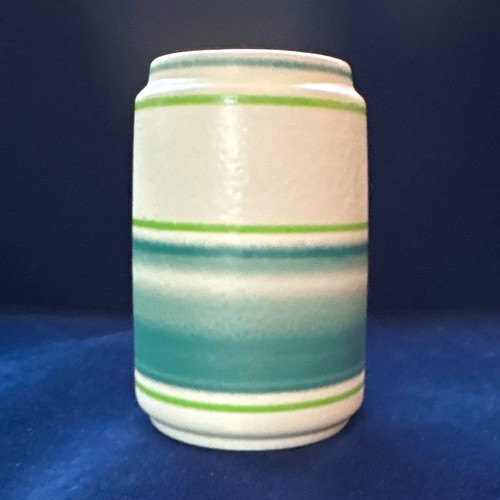Poole ceramic striped jar - striped,