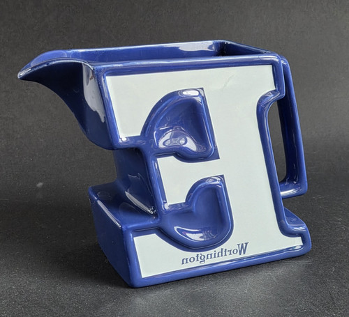 Worthington ceramic letter - ceramic,