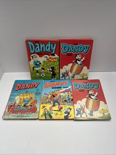 Job lot 1980s dandy - 5, annuals