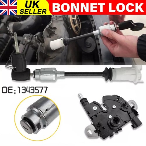 Bonnet release lock latch - bonnet,