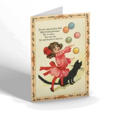 VALENTINES DAY CARD - Vintage
