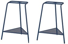 2 x IKEA ALL PURPOSE TILLSLAG Trestles, dark blue,Table  Stand Legs,004.709.96