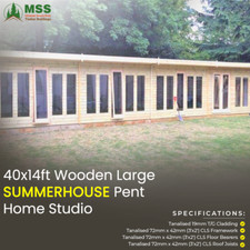 40x14ft wooden large - wooden,