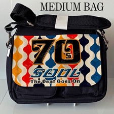 70s Soul Bag, Northern Soul Shoulder Bag, Scooter Bag, Ladies Mod Retro Bag
