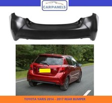 TOYOTA YARIS REAR BUMPER 2014 - 2017 NOT PRIMED NO PDC BRAND OEM 521590U917