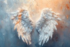 STUNNING ANGEL WINGS CANVAS