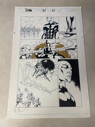 Man original comic art - #61,