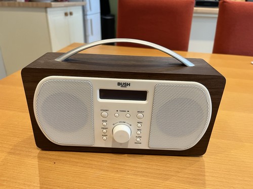 Bush wooden dab radio no - bush,
