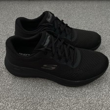 Sketchers Women’s Arch Fit 2.0 Big League Sneaker Size 8 Black