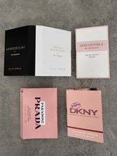 4 X Joblot Perfumes Prada Paradoxe, DKNY, Givenchy Irresistible Travel Mini New